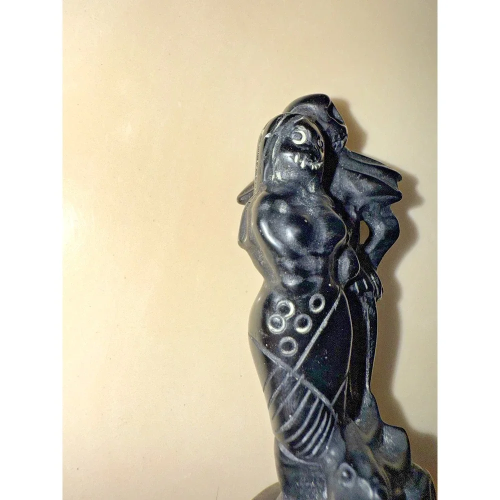 The Nightmare Before Christmas Black Obsidian Figurine Jack, Sally, and Zero
